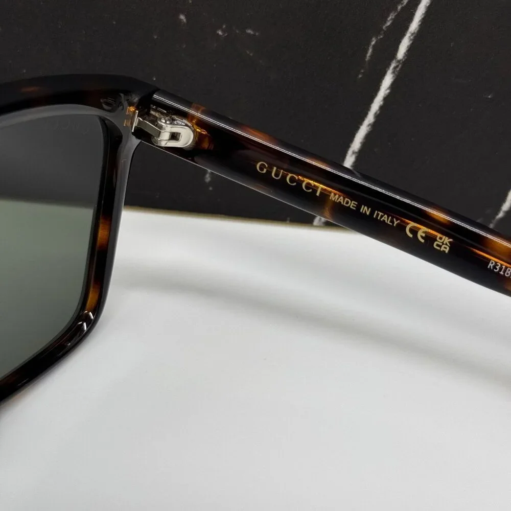 NEW GUCCI SUNGLASSES GG0748S 003 HAVANA EYEWEAR